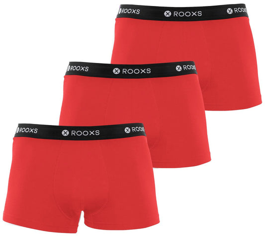 Boxershorts aus weicher Baumwolle Rot