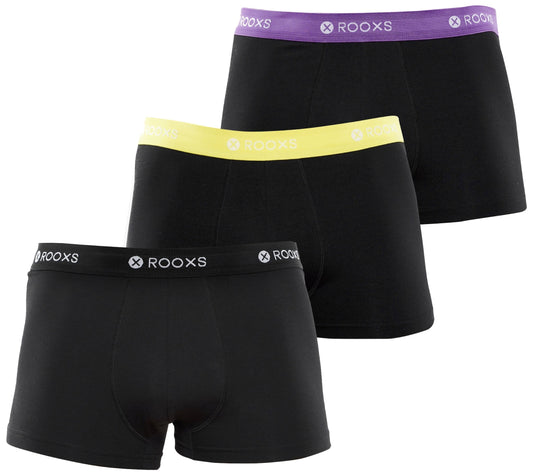 Retroshorts Boxershorts schwarz